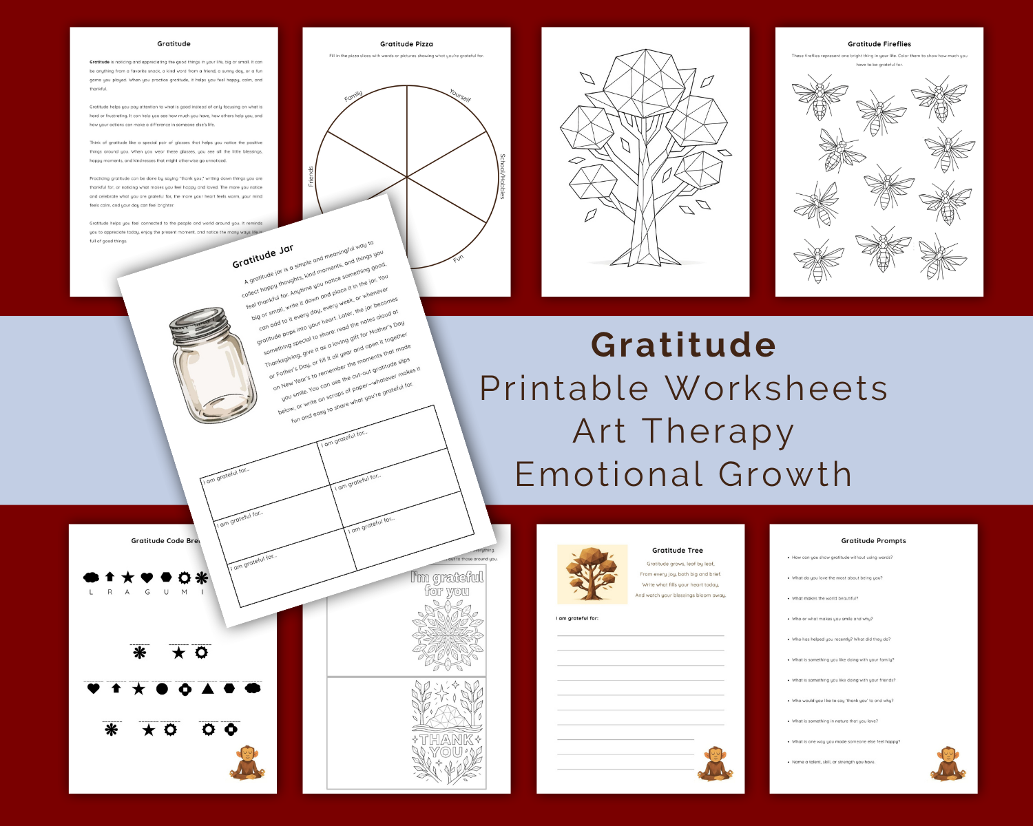 Gratitude Printable Workbook