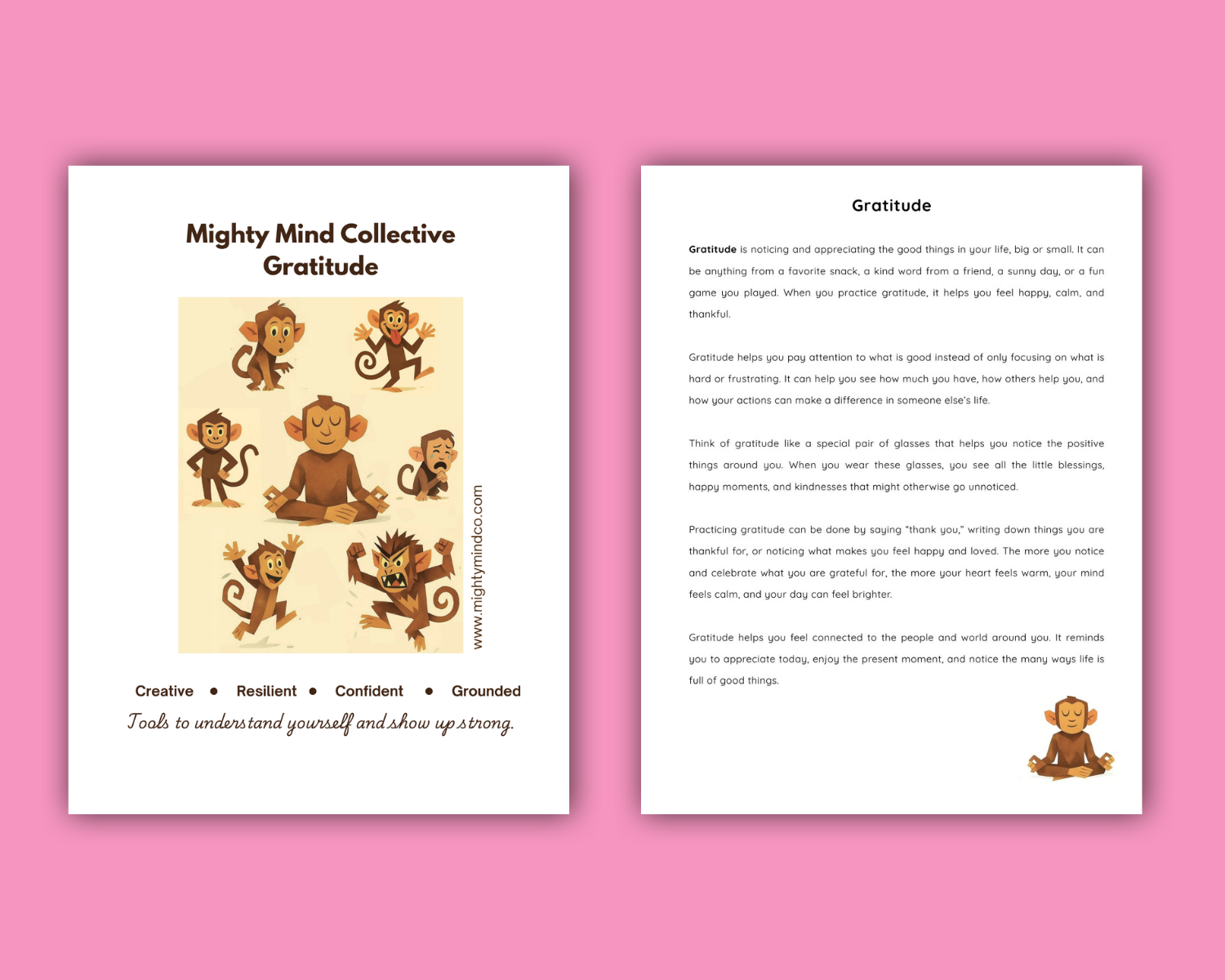 Gratitude Printable Workbook