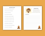 Gratitude Printable Workbook