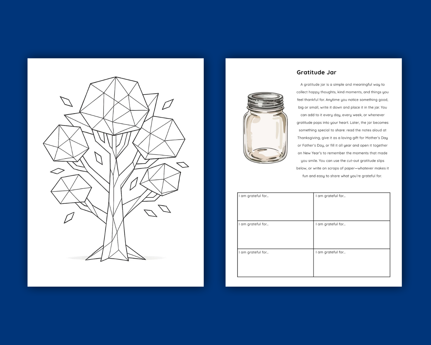 Gratitude Printable Workbook