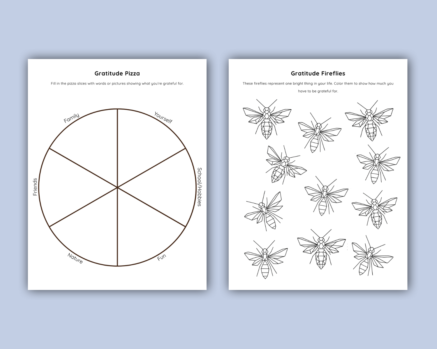 Gratitude Printable Workbook