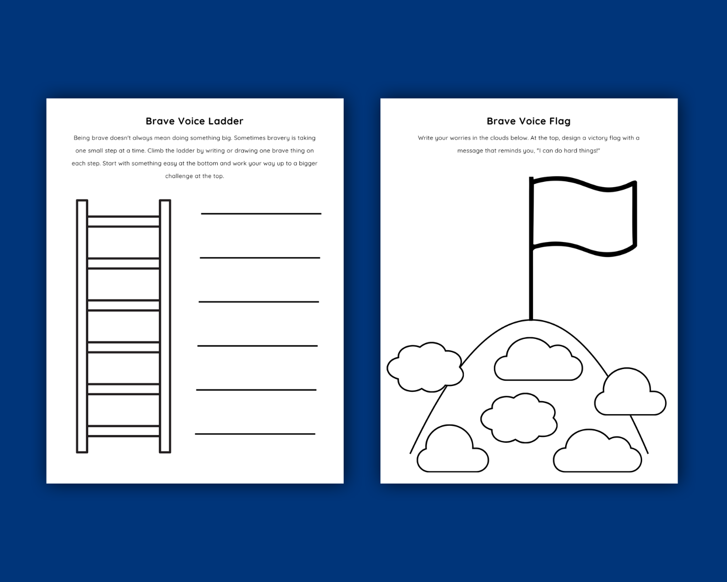 Brave Voice Printable Workbook