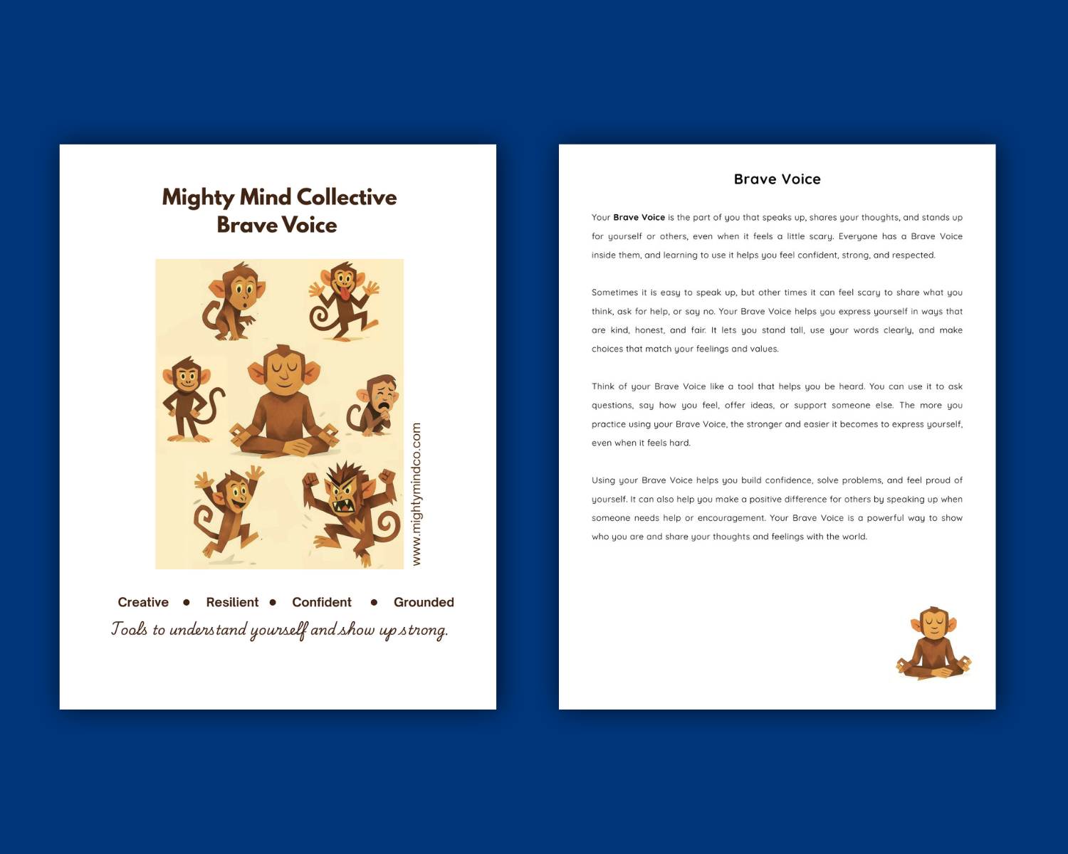 Brave Voice Printable Workbook