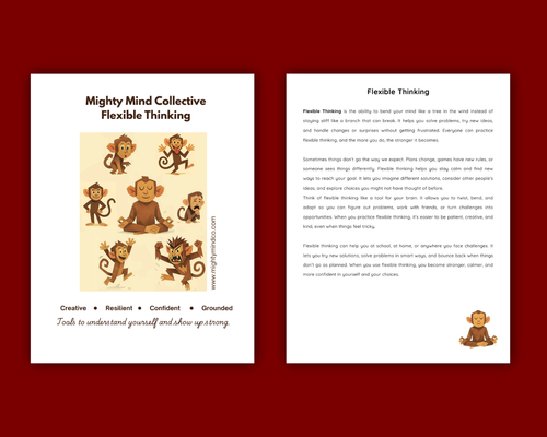 Flexible Thinking Printable Workbook
