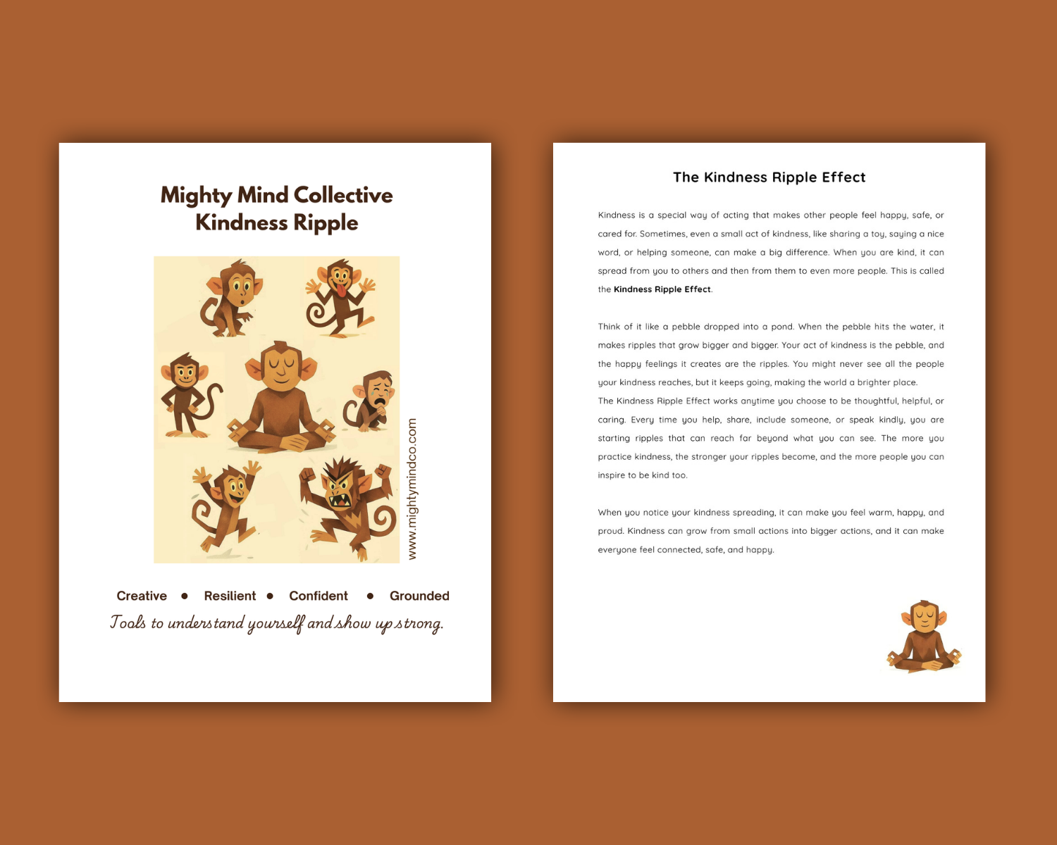 Kindness Ripple Printable Workbook