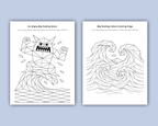 Big Feelings Wave- Emotional Regulation Printable Workbook
