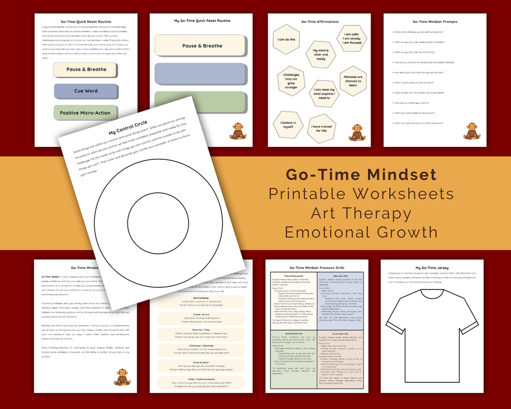 Go-Time Mindset Printable Workbook