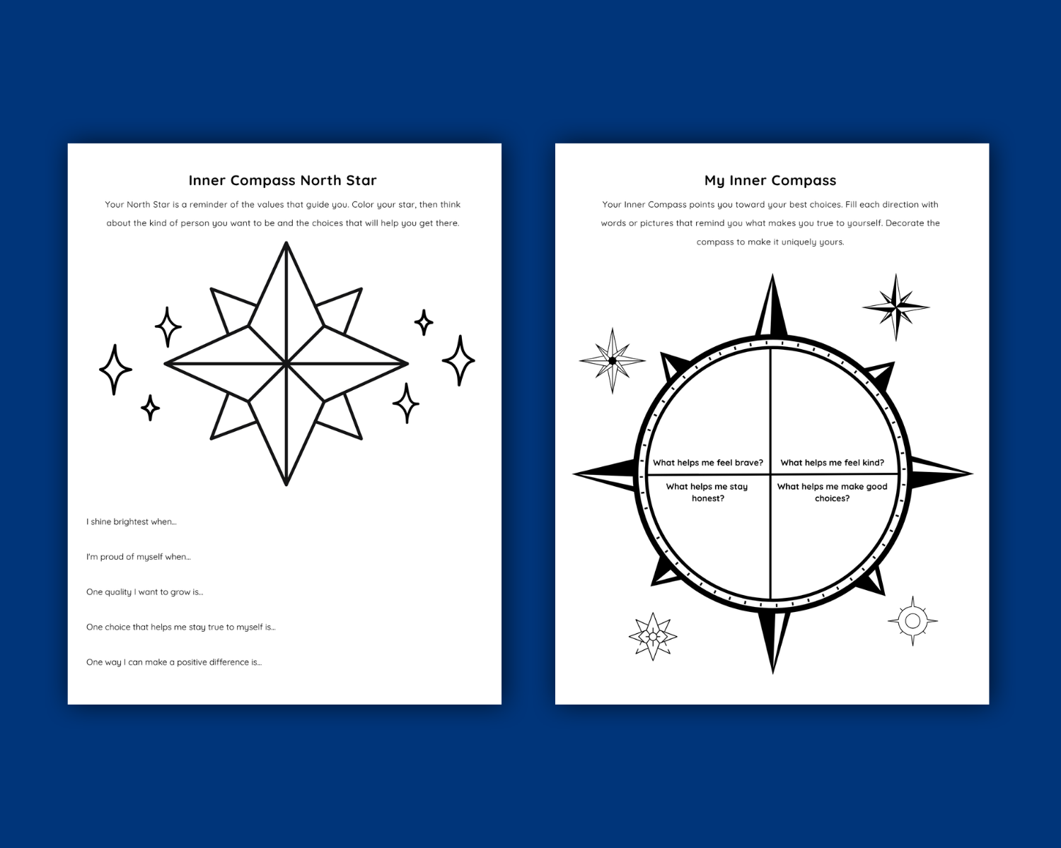 Inner Compass Printable Workbook