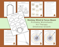 Monkey Mind & Focus Beam Printable Workbook