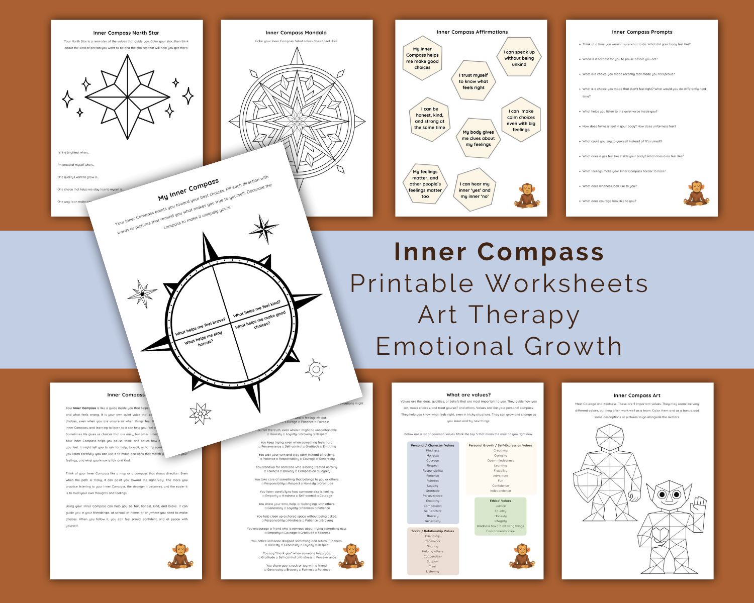 Inner Compass Printable Workbook